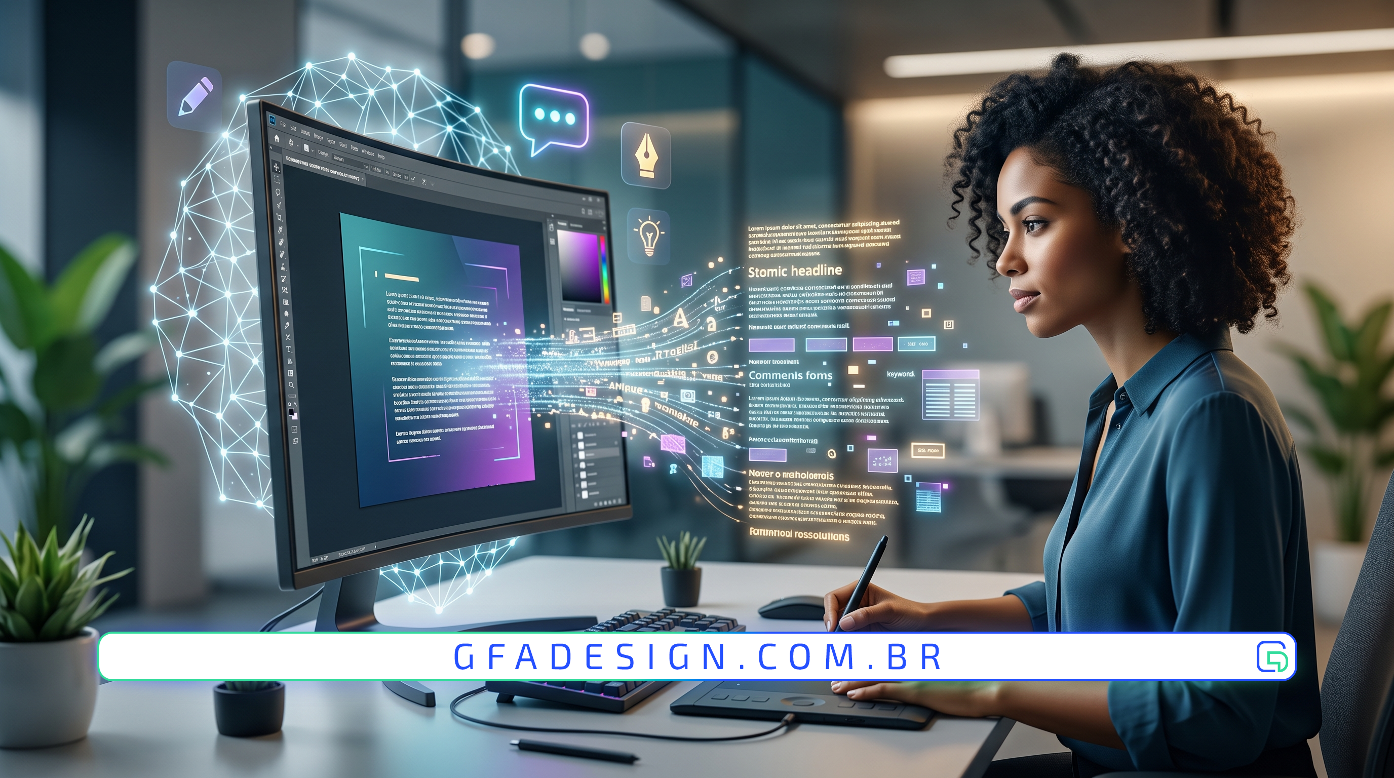 Desbloqueie o Potencial Criativo: Top 10 IAs Gratuitas para Geração de Textos que Transformam Seus Projetos de Design