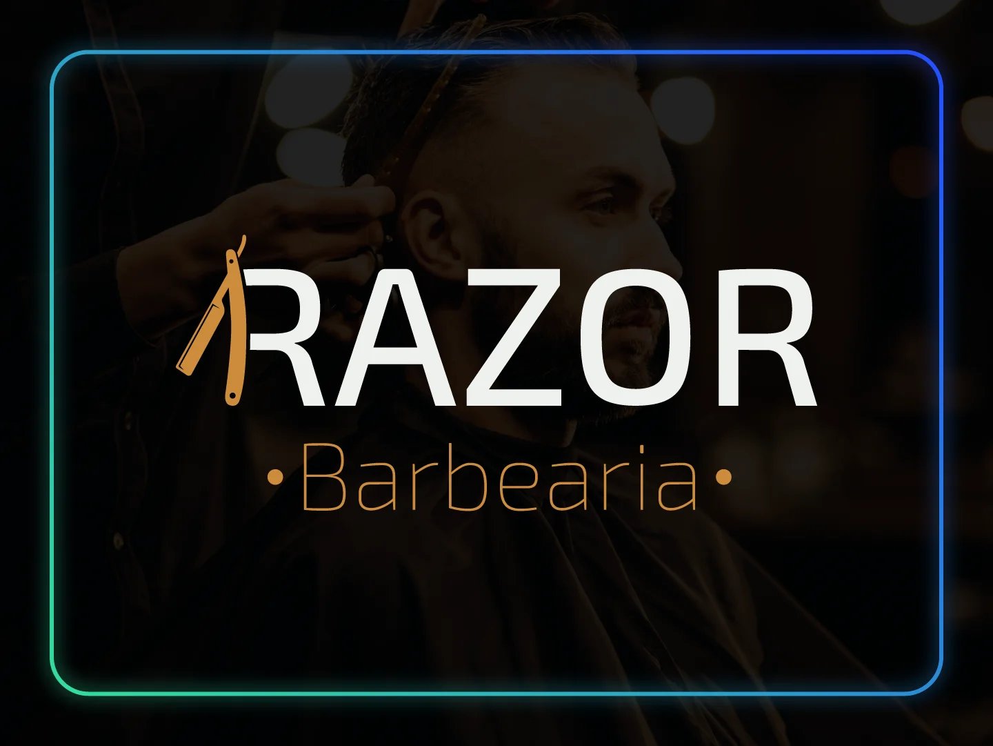 Razor Barbearia Identidade Visual